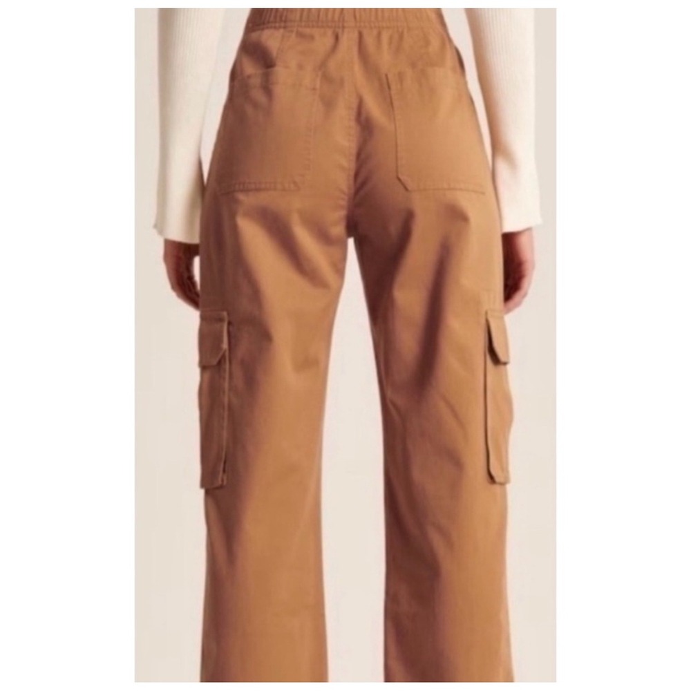 Abercrombie & Fitch High Rise Relaxed Cargo Pants Straight Leg Womens Size 6/28 - Picture 3 of 11